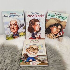 WHO WAS Set of 4 Books